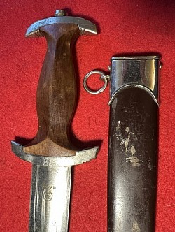 Original Nazi SA Dagger with RZM Maker's Code 