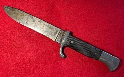 Original Nazi Hitler Youth Knife w/o Scabbard with RZM Maker Code 