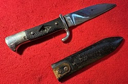 Original Nazi Hitler Youth Knife with Transitional 