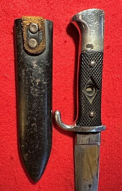 Original Nazi Hitler Youth Knife with Transitional 