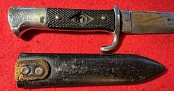 Original Nazi Hitler Youth Knife with Transitional 